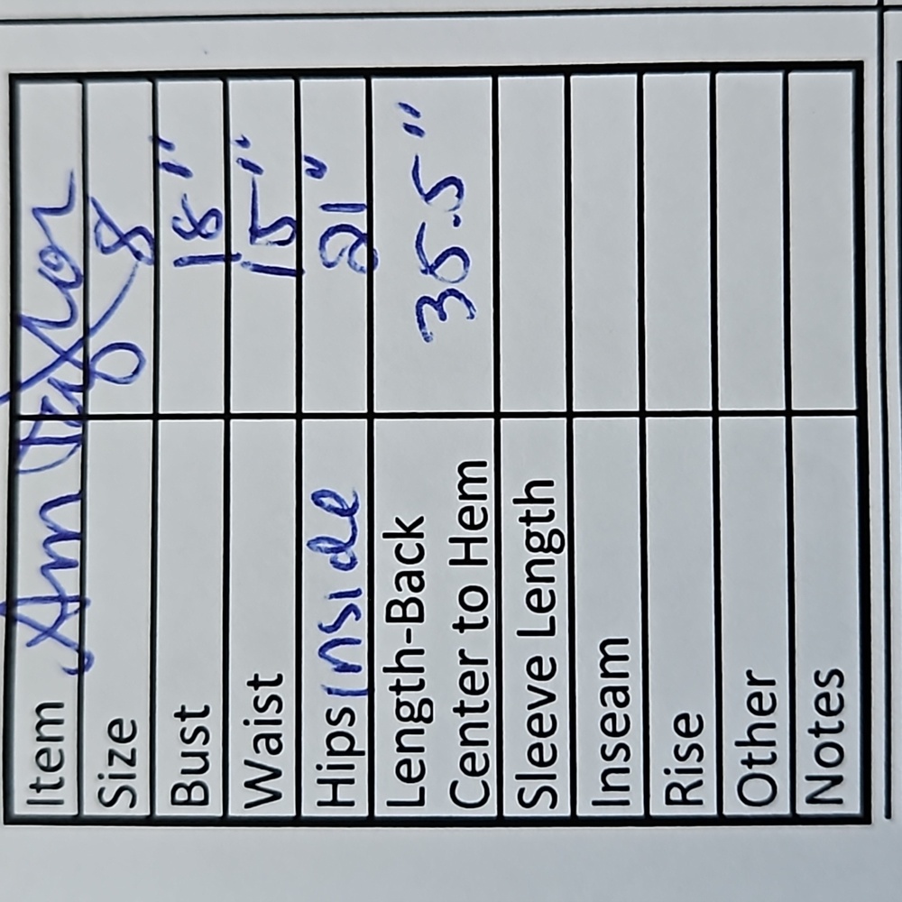 Ann Taylor off white perforated lined dress-8 - Picture 8 of 8